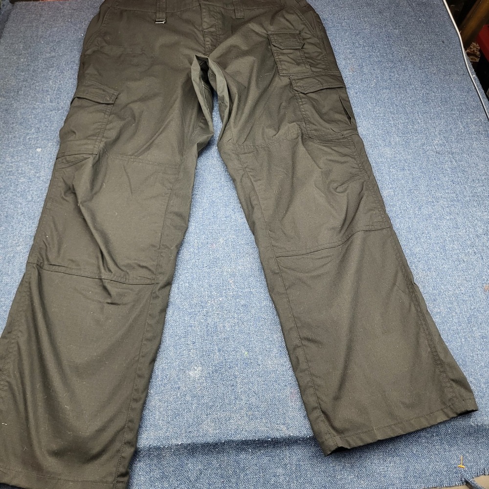 5.11 Tactical Womens Black Ripstop Cargo Pants Size 16 Regular Reinforced Knee